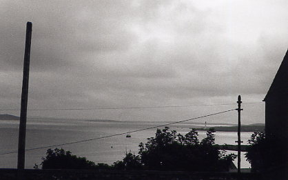 Blick über Hamnavoe (die Bucht von Stromness)