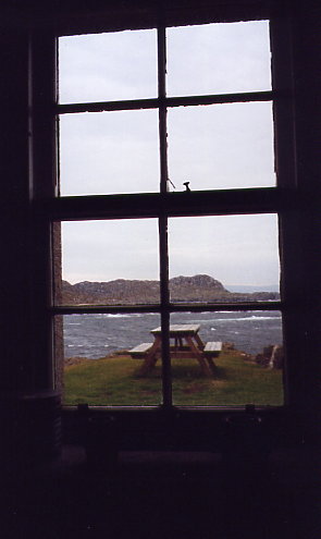 Ardnamurchan - Fenster Tearoom