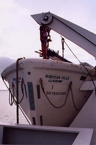 Hebridean Isles - Rettungsboot