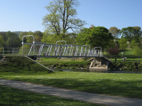 Peebles - Brücke am Hay Lodge Park